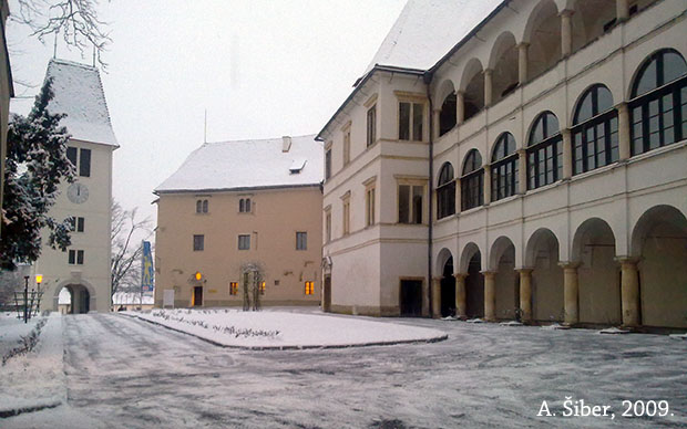 seggau, castle, dvorac, snow, snijeg