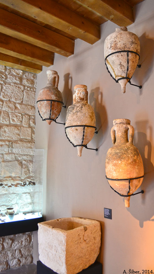 Košljun, muzej, amfore