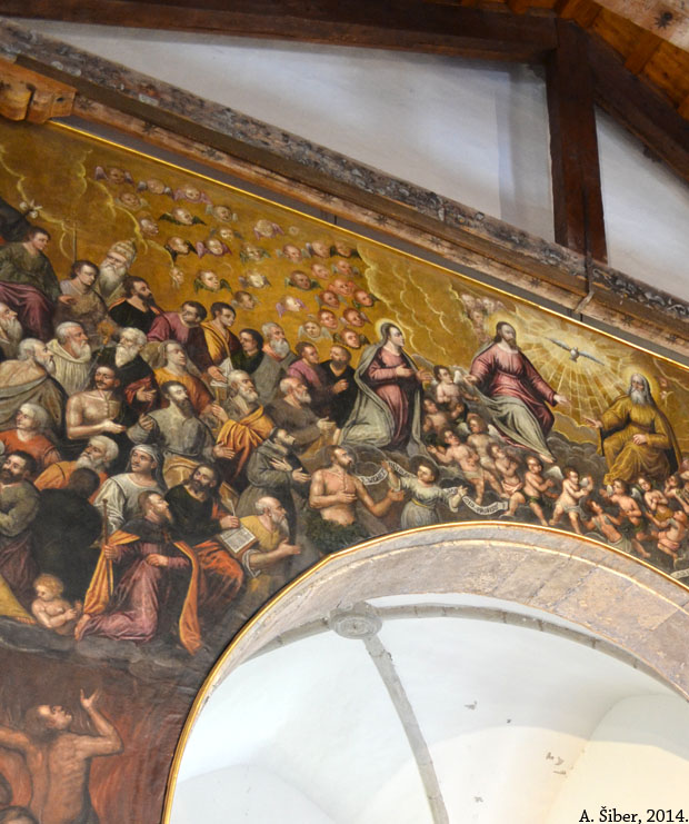 Košljun, crkva, Ughetti