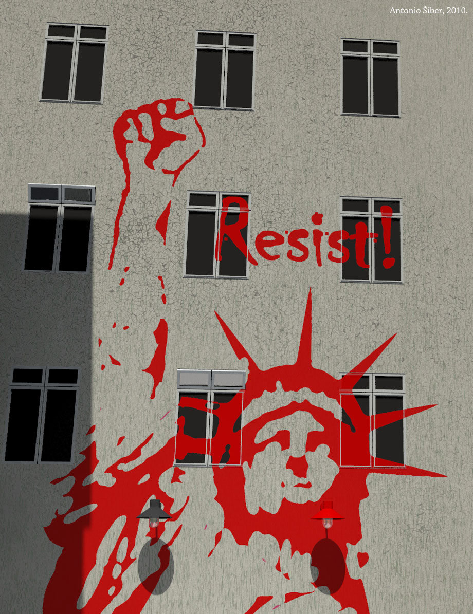 Kip slobode. Resist.