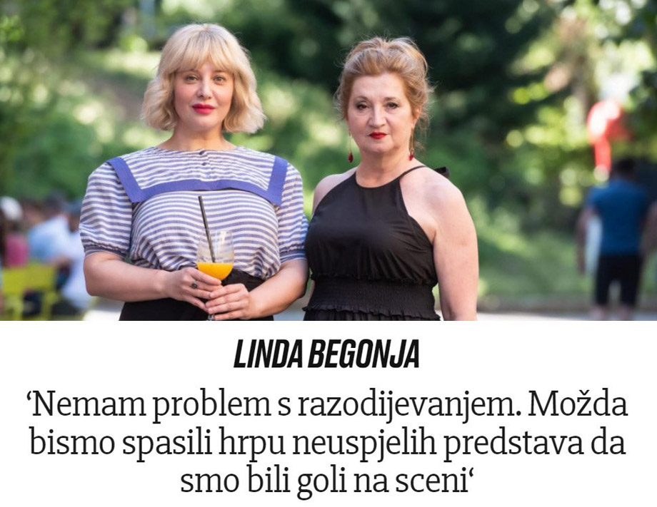 Linda Begonja, Jutarnji list