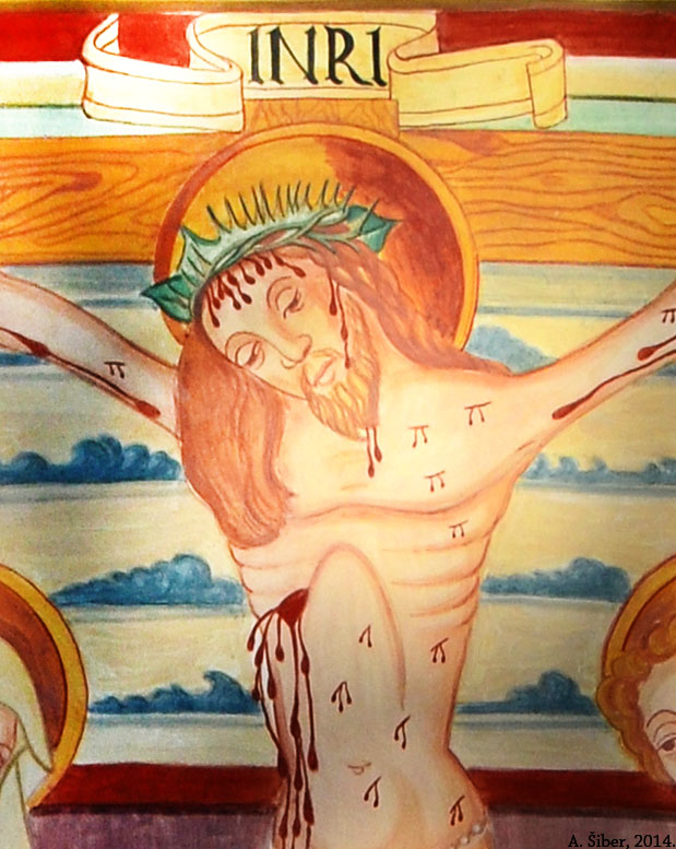 Sv. Urh. Vihre. Freska. Detalj.