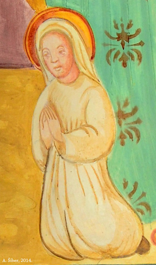 Sv. Urh. Vihre. Freska. Detalj.