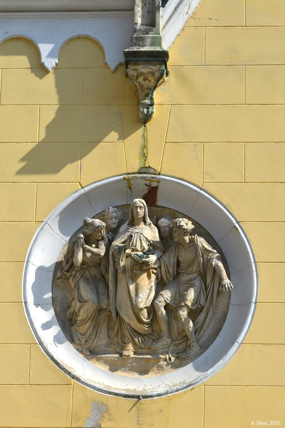 Detalj crkve u Krškom
