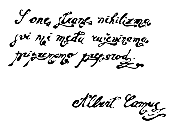 Albert Camus, citat, krasopis