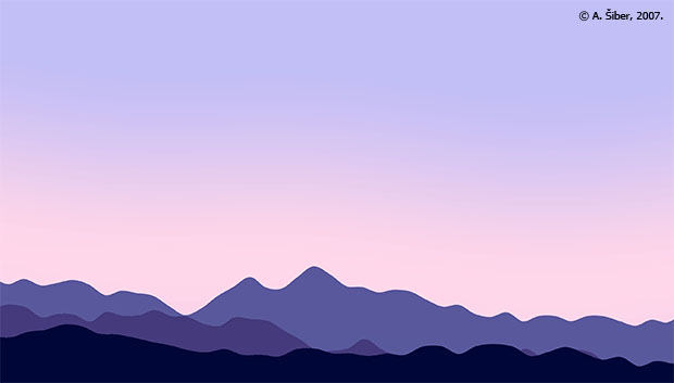 cubic spline, planine, mountains